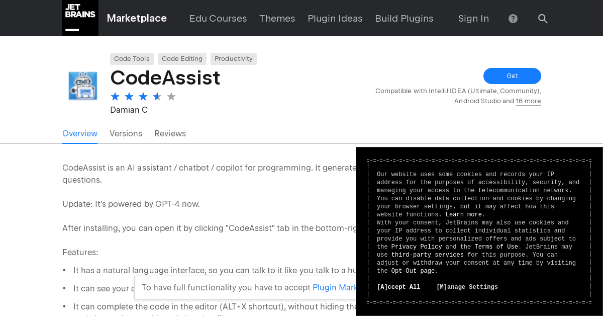 Code Assist - AI Code assistant tool